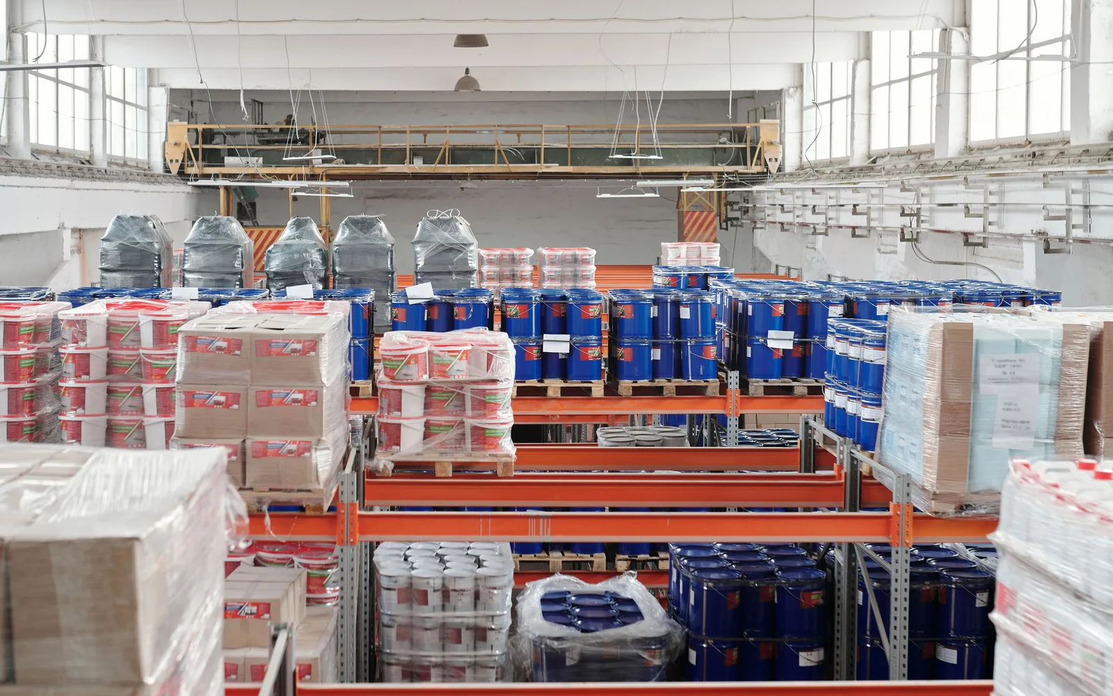Manufacturing professionals reviewing plant operations