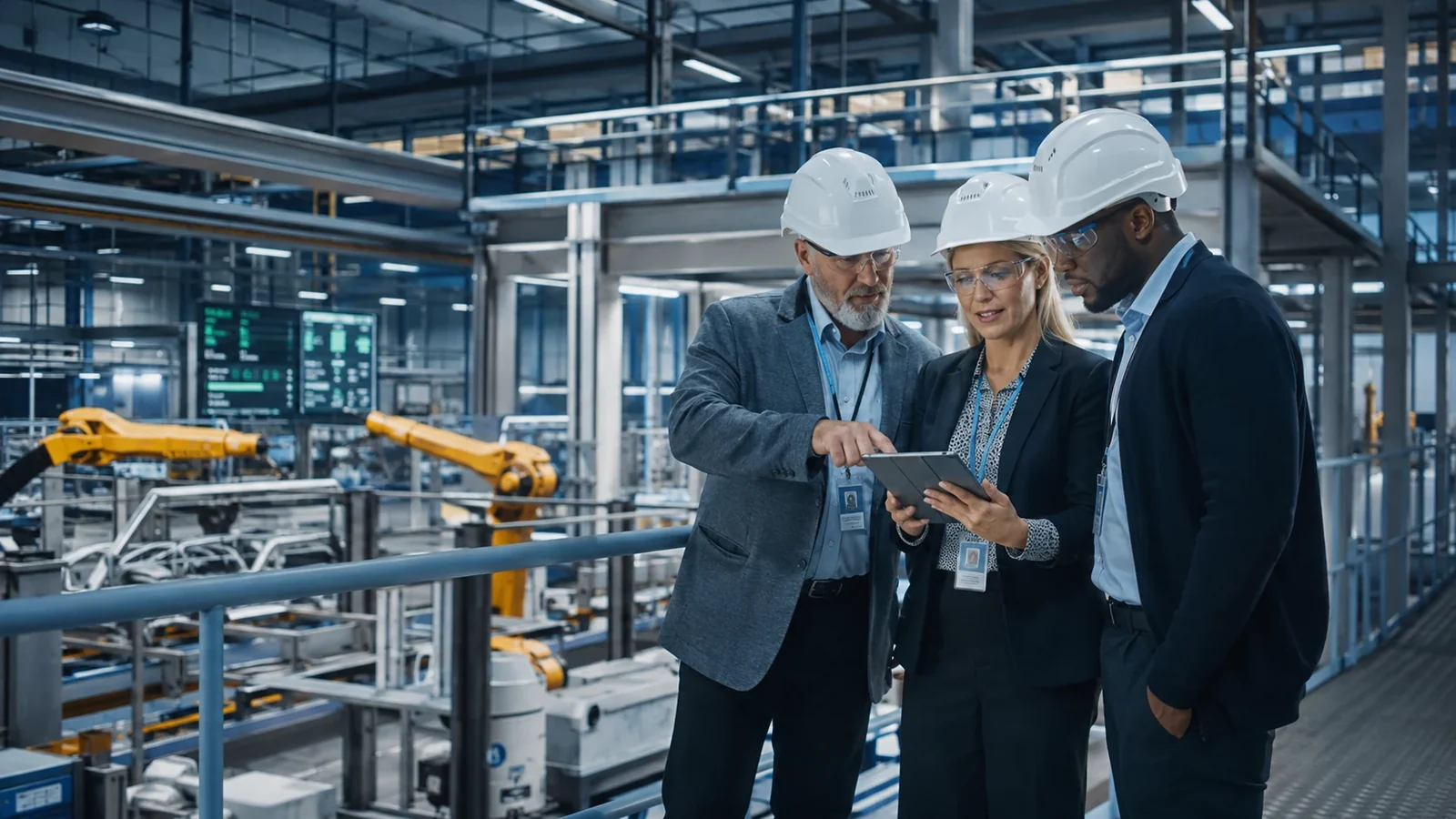 Automated manufacturing production environment